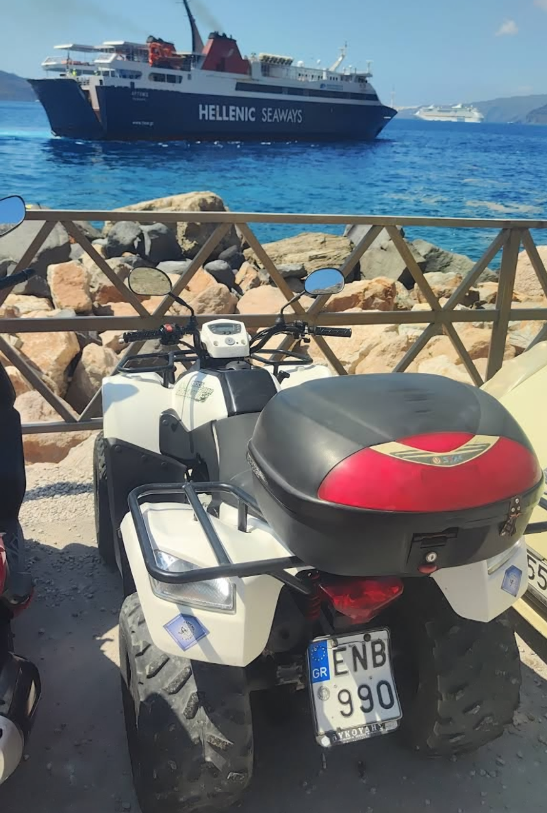 Santorini Athinios Port (Pick-up Point) rental office location